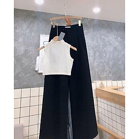 Quần ống rộng_mã1231,quần tây nữ ống rộng