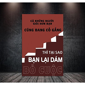 Mua Tranh trang trí treo tường tạo động lực-KAGR61