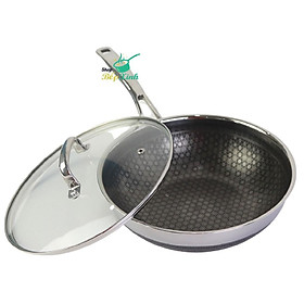 Mua Chảo chống dính 2 mặt sâu lòng inox 304 BLACKCUBE KimsCook dòng noonsong 3 lớp đúc liền đáy liền cào không xước siêu bền