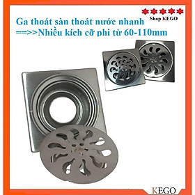 Mua Bộ phễu lắp hộp ga thoát nước  chắn rác  ngăn mùi sàn nhà tắm (lấy số lượng nhiều ib có giá sỉ)