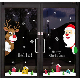 Decal tĩnh điện trang trí noel (không cần keo dán) - HL-SDTZ18-041