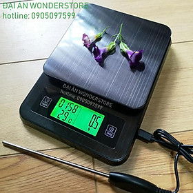 Mua Cân Cà phê điện tử đếm giờ có nhiệt kế chuyên Cà phê DripV60