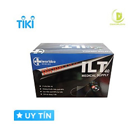 Khẩu trang y tế ILT Supply Than hoạt tính 4 lớp - Hộp 50 cái