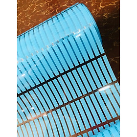 Mua Decal dán kính có sẵn keo sọc xanh dương DK28(50cmx5m)