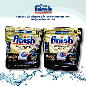 Viên rửa chén bát Finish Ultimate Plus 33 Viên