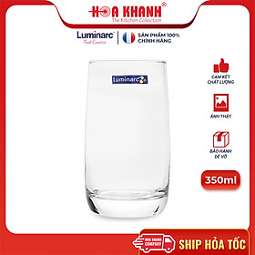 Ly cao thủy tinh luminarc vigne 290ml & 350ml - g2571 & h2104 - bộ 6 ly