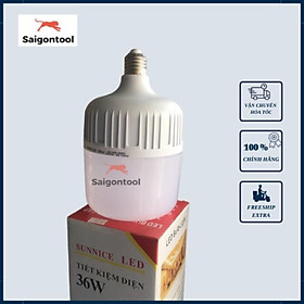 Mua Bóng đèn led trụ  led buld búp 5w  9w  13w  18w  26w  36w Châu Âu SUNNICE ánh sáng trắng đuôi chuẩn E27 tiết kiệm điện