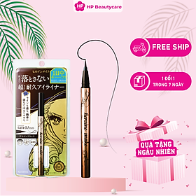 Bút Kẻ Mắt Nước Không Trôi , Không Bị Lem, Nét Kẻ Siêu Mãnh Kissme Eyeline (0.4mL )