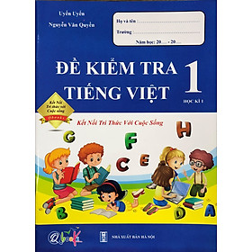 Đề Kiểm Tra Tiếng Việt 1 học kì 1 QB