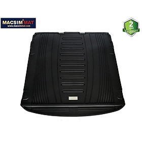 Thảm lót cốp xe ô tô Audi A6L nhãn hiệu Macsim chất liệu TPV cao cấp màu đen