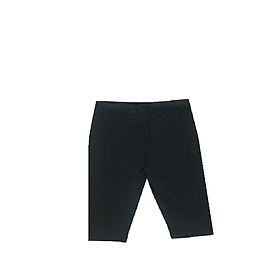 Quần Legging Nữ ngắn không túi màu đen thun co giãn 4 chiều, vải đẹp dày, thoáng mát