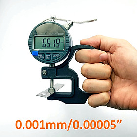 Mua Đồng hồ đo độ dày điện tử hiện số 0-12.7mm độ chính xác 0.001mm