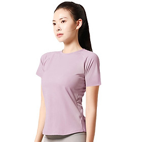 Áo cộc tay gym yoga aerobic nữ JYMD027 - Sản phẩm áo thun cộc tay cho nữ, thiết kế đơn giản, mặc thể thao hoặc các hoạt động khác