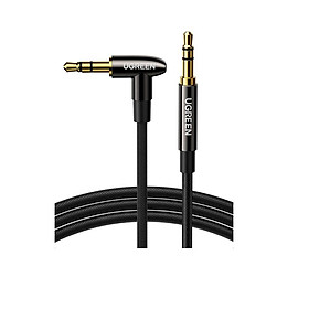 Mua Cáp AUX âm thanh 2 đầu 3.5mm Ugreen 40186 dài 2M 3.5mm góc nghiêng phải Hàng chính hãng