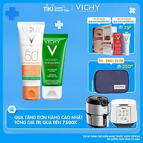 Bộ Kem Chống Nắng Chống Ô Nhiễm Và Bụi Mịn VICHY Capital Soleil Mattifying
