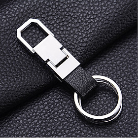 Móc khóa nam kim loại cao cấp khớp nối 6,5x2,5cm