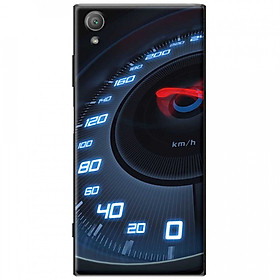 Ốp lưng dành cho Sony Xperia XA1 mẫu Đồng hồ tốc độ xanh