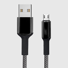 Mua Cáp sạc Micro USB OP2  cáp sạc bọc dù siêu bền  hỗ trợ sạc nhanh 3A Max  tự ngắt khi pin đầy  LED báo sạc dành cho Samsung  Huawei  Xiaomi  Oppo  Sony