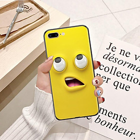 Hình ảnh Ốp lưng điện thoại iPhone 7 Plus viền silicon dẻo TPU  hình Emoji - Đa Cảm Xúc