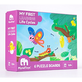 Đồ chơi Giáo dục MyndToys Xếp hình puzzle thông minh My First Learning