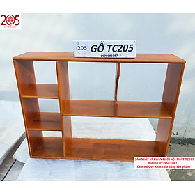 MIỄN SHIP Kệ Sách, Giá Sách Treo Tường Gỗ Tự Nhiên Tiện Lợi 80cm - 205TC