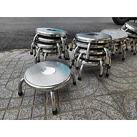 Mua GHẾ XỔM INOX DÀY DẶN  CHẮC CHẮN ĐẸP