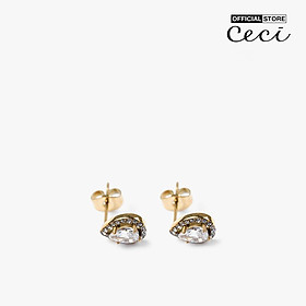 CECI - Khuyên tai nữ hình giọt nước  sang trọng CC1-09000144