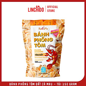 Bánh phồng tôm cà mau - nacama tôm đất - túi 150 gram