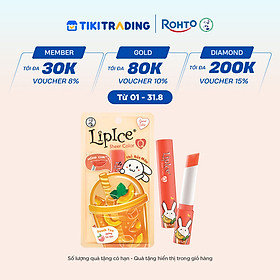 Son dưỡng có màu tự nhiên LipIce Sheer Color Q 2.4g Trà Đào Thỏ 7 Màu 2.4g