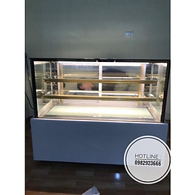 Mua Tủ trưng bày 1.2m 3 tầng kính vuông