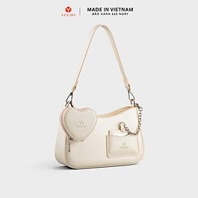 Túi Yuumy ( Thời trang nữ kèm phụ kiện xinh xắn size 24 - Túi đeo chéo da Glossy YN295 )