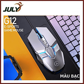 Chuột chơi game có dây YINDIAO G12 đèn led 7 màu - JL - MÀU NGẪU NHIÊN - HÀNG CHÍNH HÃNG