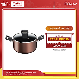 Nồi thân cao đế từ Tefal Day By Day 22cm G1436105 - Hàng chính hãng
