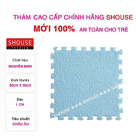 Thảm Xốp Ghép Nỉ Lót Sàn Lông phòng ngủ cho bé tấm phòng khách chân giường bàn trang điểm
