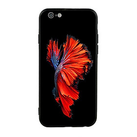 Ốp Lưng Viền TPU Cho iPhone 6 / 6S - Fish 01