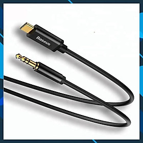 Cáp chuyển đổi type C sang jack 3.5 Baseus Cable Yiven Type-C male To 3.5 male Audio Cable M01 - Hàng chính hãng
