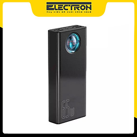 Mua Pin sạc dự phòng đa dụng công suất cao Baseus Amblight Digital Display Quick Charge Power Bank (30000mAh  65W  USB*4 + Type C Input/Output + Lightning + Micro USB) - Hàng Chính Hãng