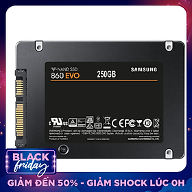 Ổ Cứng SSD Sata III 2.5 inch 250GB Samsung 860 Evo MZ-76E250 - Hàng Chính Hãng