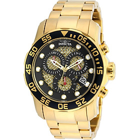 Đồng Hồ Nam Invicta 19837 Pro Diver Mạ Ion Vàng 18K