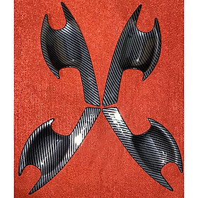 Bộ Ốp Hõm Cửa Vân Cacbon Dành Cho Ô Tô Accent 2018 2019 2020