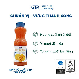 Sinh Tố GTP Nhiều Vị Trái Cây 1L, Nguyên Liệu Pha Chế Trà, Cocktail, Soda, Sinh Tố Cho Quán Tiện Lợi