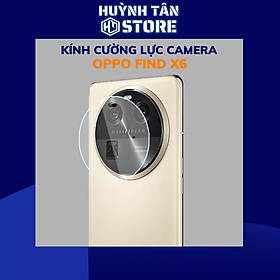 Cường lực camera find x6 trong suốt bảo vệ cụm camera phụ kiện điện thoại huỳnh tân store