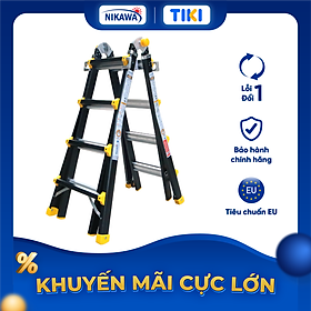 Mua Thang Nhôm Gấp Đa Năng Nikawa NKB-44 - 4.15 mét - Màu Đen