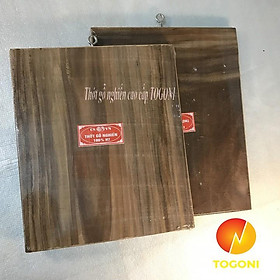 Combo 2 thớt gỗ nghiến cao cấp TOGONI hình chữ nhật 23*27*2cm- THỚT THÁI