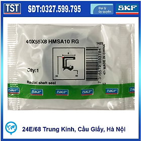 Phớt SKF 40x55x8 (Phớt lò xo HÀNG CHÍNH HÃNG SKF 100%)