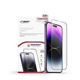 Mua Miếng Dán Cường Lực dành cho iPhone 15 Pro Max- 15 Pro- 15 Plus- 15 ZEELOT SOLIDSLEEK Retina Clear_ Hàng Chính Hãng
