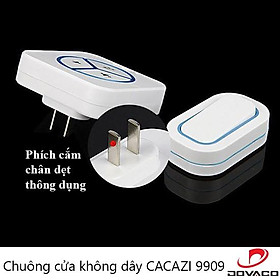 Chuông không dây chống nước CACAZI 9909 - siêu bền
