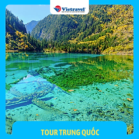 [EVoucher Vietravel] Trung Quốc: Thành Đô - Cửu Trại Câu Thiên đường hạ giới - Đô Giang Yển - Lạc Sơn Đại Phật - Công Viên Gấu Trúc