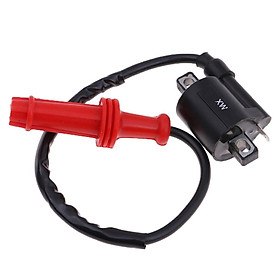 Universal Motorcycle Ignition Coil Assembly With 42cm Cable Dirt Bike