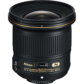 Ống kính Nikon AF-S Nikkor 20mm f/1.8G ED - Hàng chính hãng